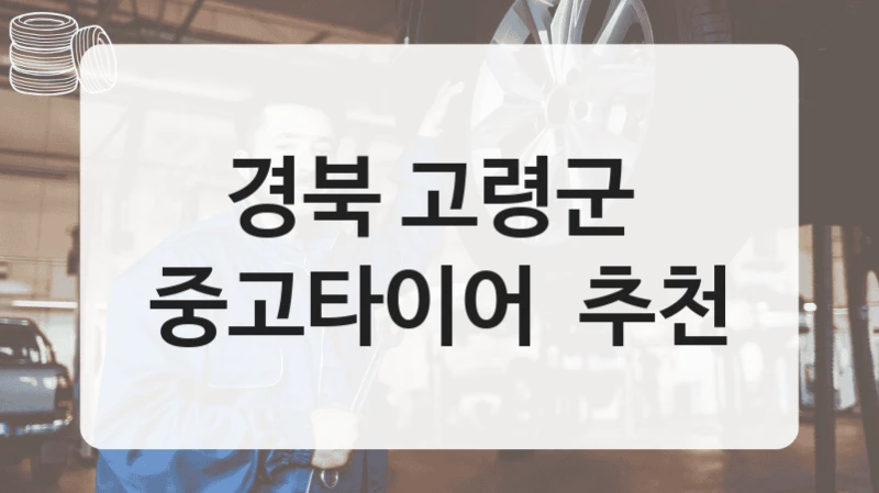경북 고령군 
중고타이어  추천