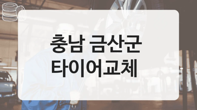 충남 금산군 
타이어교체
